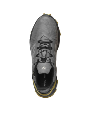 Мужские кроссовки Salomon SUPERCROSS 4 GTX Pewt серые тканевые - фото 6 - Miraton