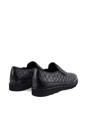 Мужские туфли черные кожаные - фото 3 - Miraton