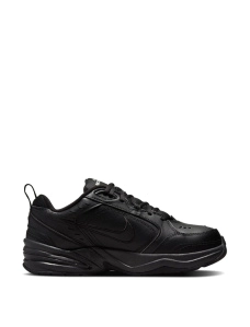 Мужские кроссовки черные кожаные Nike Air Monarch IV Training - фото  - Miraton