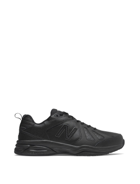 Чоловічі кросівки чорні шкіряні New Balance 624 v5 - фото 1 - Miraton