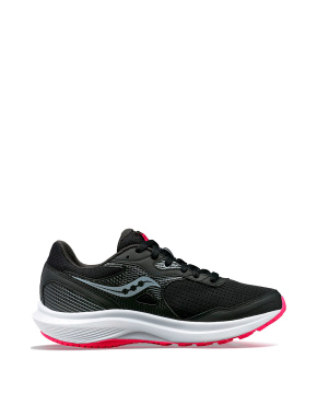 Жіночі кросівки тканинні чорні Saucony COHESION 16 - фото 1 - Miraton