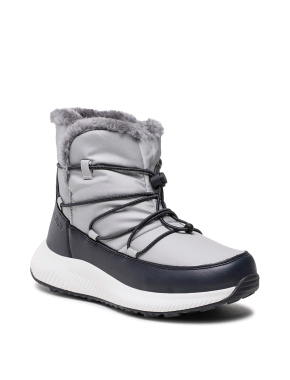 Жіночі черевики SHERATAN WMN SNOW BOOTS WP сірі з хутром - фото 2 - Miraton