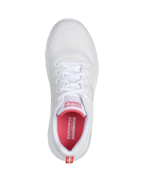 Женские кроссовки Skechers Go Walk тканевые белые - фото 4 - Miraton