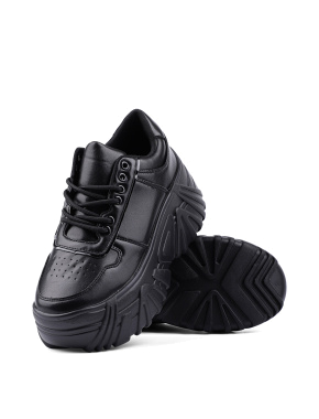 Жіночі кросівки чорні - фото 2 - Miraton