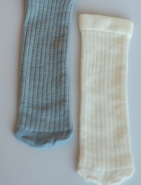 Набір жіночих високих шкарпеток Legs SOCKS WOOL MERINO різнокольорові, 2 пари - фото 1 - Miraton