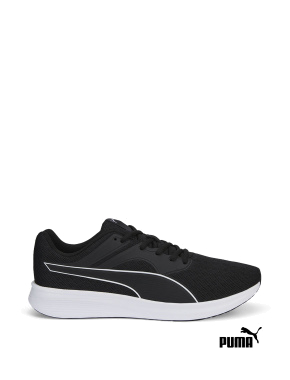 Жіночі кросівки PUMA Transport Running Shoes тканинні чорні - фото 1 - Miraton