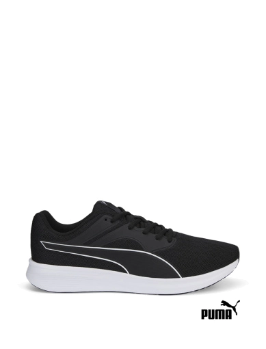 Женские кроссовки PUMA Transport Running Shoes тканевые черные фото 1