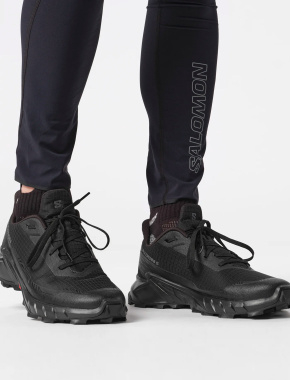 Чоловічі кросівки Salomon ALPHACROSS 5 тканинні чорні - фото 1 - Miraton