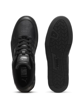 Жіночі кеди PUMA Caven 2.0 Mid Lux Trainers з екошкіри чорні - фото 4 - Miraton