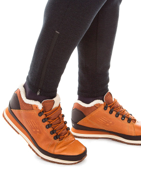 Мужские ботинки коричневые кожаные New Balance 754 - фото 1 - Miraton