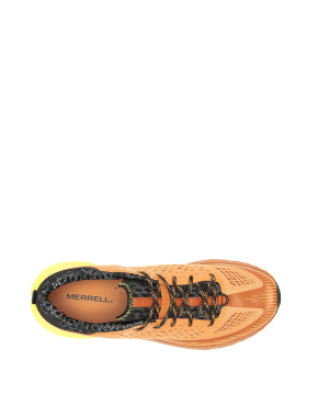 Мужские кроссовки Merrell Agility Peak 5 тканевые оранжевые - фото 5 - Miraton