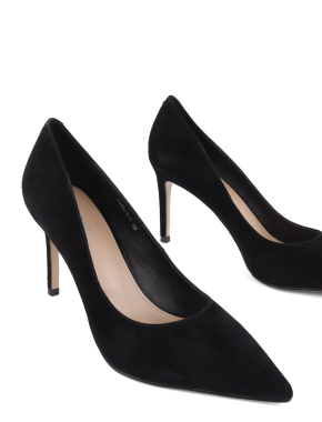 Жіночі туфлі MiaMay чорні велюрові - фото 5 - Miraton