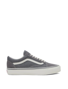 Чоловічі кеди Vans Old Skool Classic шкіряні сірі - фото  - Miraton