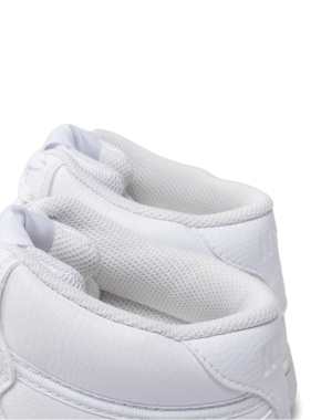 Мужские кроссовки Nike Court Vision Mid белые кожаные - фото 4 - Miraton