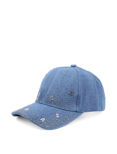 Жіноча кепка MIRATON тканинна синя фото 1