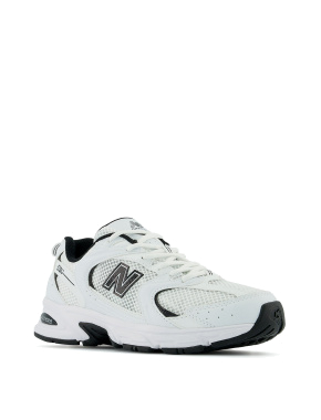 Мужские кроссовки New Balance MR530EWB белые из искусственной кожи - фото 2 - Miraton