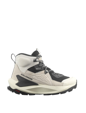 Жіночі черевики Salomon ELIXIR MID MID GORE-TEX бежеві - фото 1 - Miraton