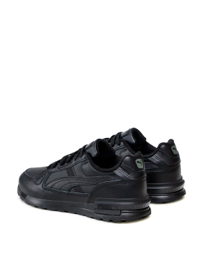 Мужские кроссовки черные кожаные PUMA Graviton Pro L - фото 3 - Miraton