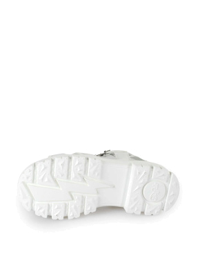 Жіночі сандалі Buffalo Aspha Ts Sandal зі штучної шкіри білі - фото 5 - Miraton