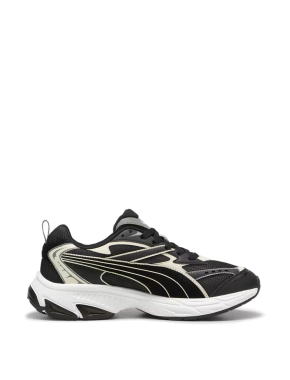 Мужские кроссовки PUMA Morphic Retro из экокожи черные - фото 4 - Miraton