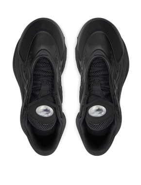 Чоловічі кросівки Lacoste ACELINE чорні тканинні - фото 5 - Miraton
