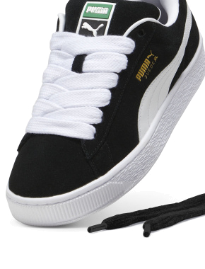 Женские кеды PUMA Suede XL Sneakers замшевые черные - фото 4 - Miraton