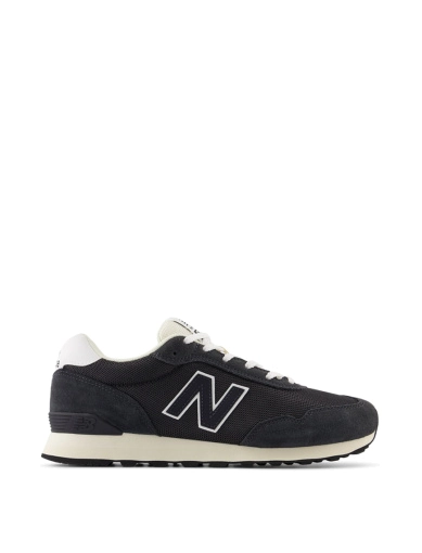 Мужские кроссовки New Balance 515 ML515LCB замшевые черные фото 1