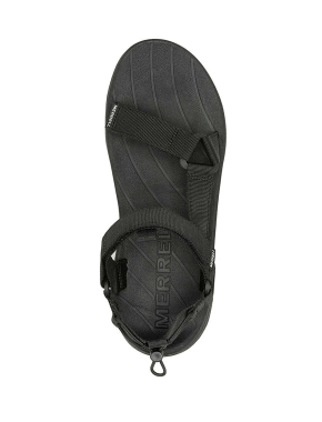 Чоловічі сандалі Merrell Speed Fusion Web Sport тканинні чорні - фото 5 - Miraton