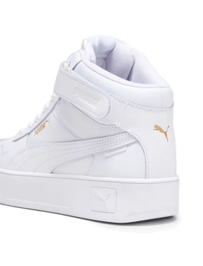 Жіночі черевики PUMA Carina Street Mid з екошкіри білі - фото 7 - Miraton