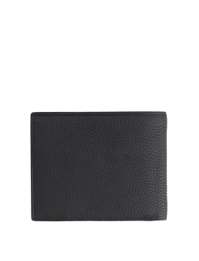 Мужской кошелек Karl Lagerfeld из экокожи черный - фото 3 - Miraton