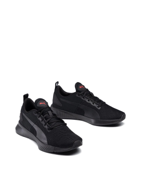 Мужские кроссовки Puma Flyer Runner из искусственной кожи черные - фото 1 - Miraton