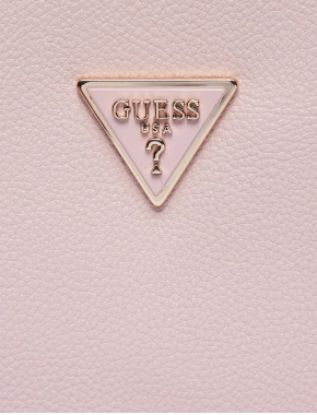 Женская розовая Хобо Guess с логотипом - фото 4 - Miraton