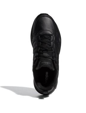 Мужские кроссовки черные кожаные Adidas STRUTTER - фото 5 - Miraton