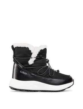 Жіночі черевики CMP SHERATAN WMN SNOW BOOTS WP чорні з хутром - фото 1 - Miraton
