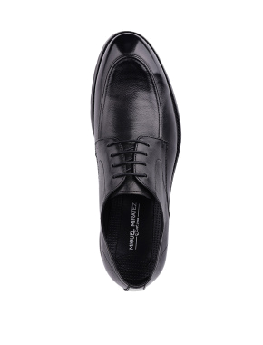 Чоловічі туфлі чорні шкіряні - фото 4 - Miraton