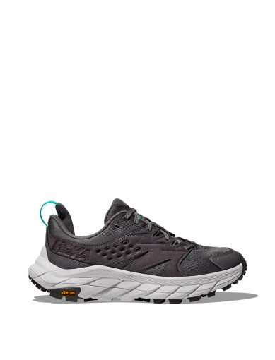 Мужские кроссовки Hoka ONE ONE Anacapa Breeze Low кожаные серые фото 1