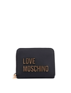 Женский кошелек Love Moschino из экокожи черный - фото  - Miraton