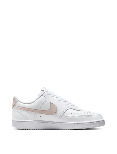 Женские кеды Nike Court Vision Low Next Nature белые кожаные фото 1