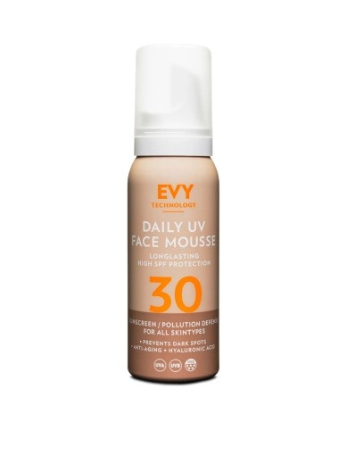 Защитный мусс для лица EVY Technology Daily UV Face Mousse SPF 30 75 ml фото 1